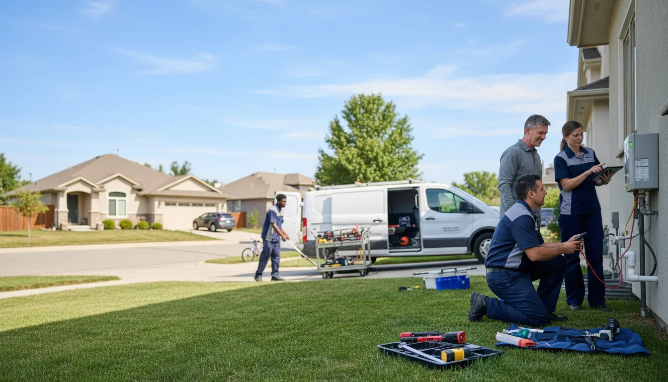 Tankless water heater service in Lakefield, MN